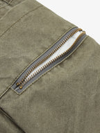 Vintage Utility Studded Cross Straight Leg Pants
