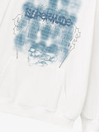 Gothic Skull Graphic Hoodie