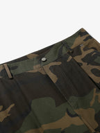 Vintage Multi-Pocket Functional Camo Cargo Pants