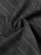 Pinstripe Vertical Embroidery Track Jacket