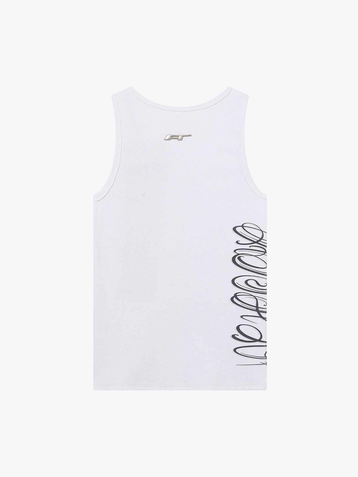 Street Ribbed Slim Fit Printed Vest