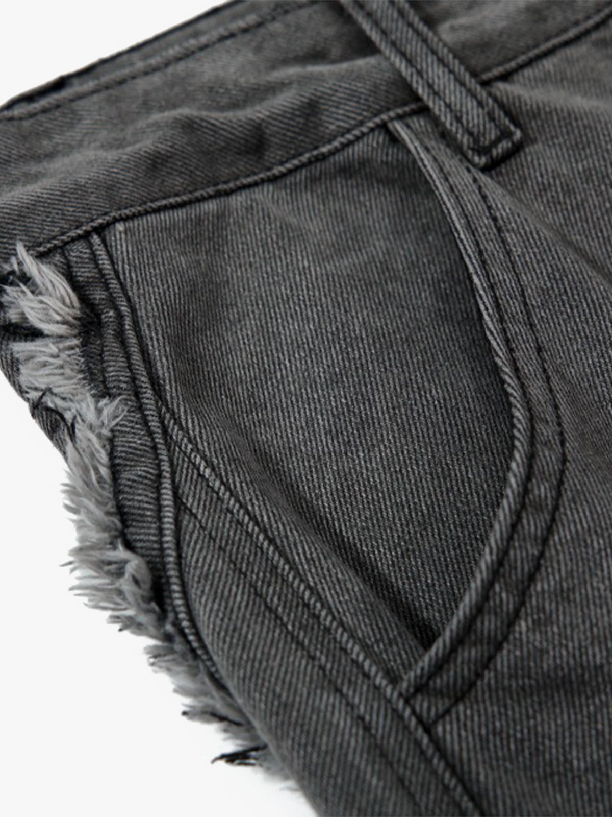 Retro Washed Distressed Deconstructed Patchwork Barrel Jeans