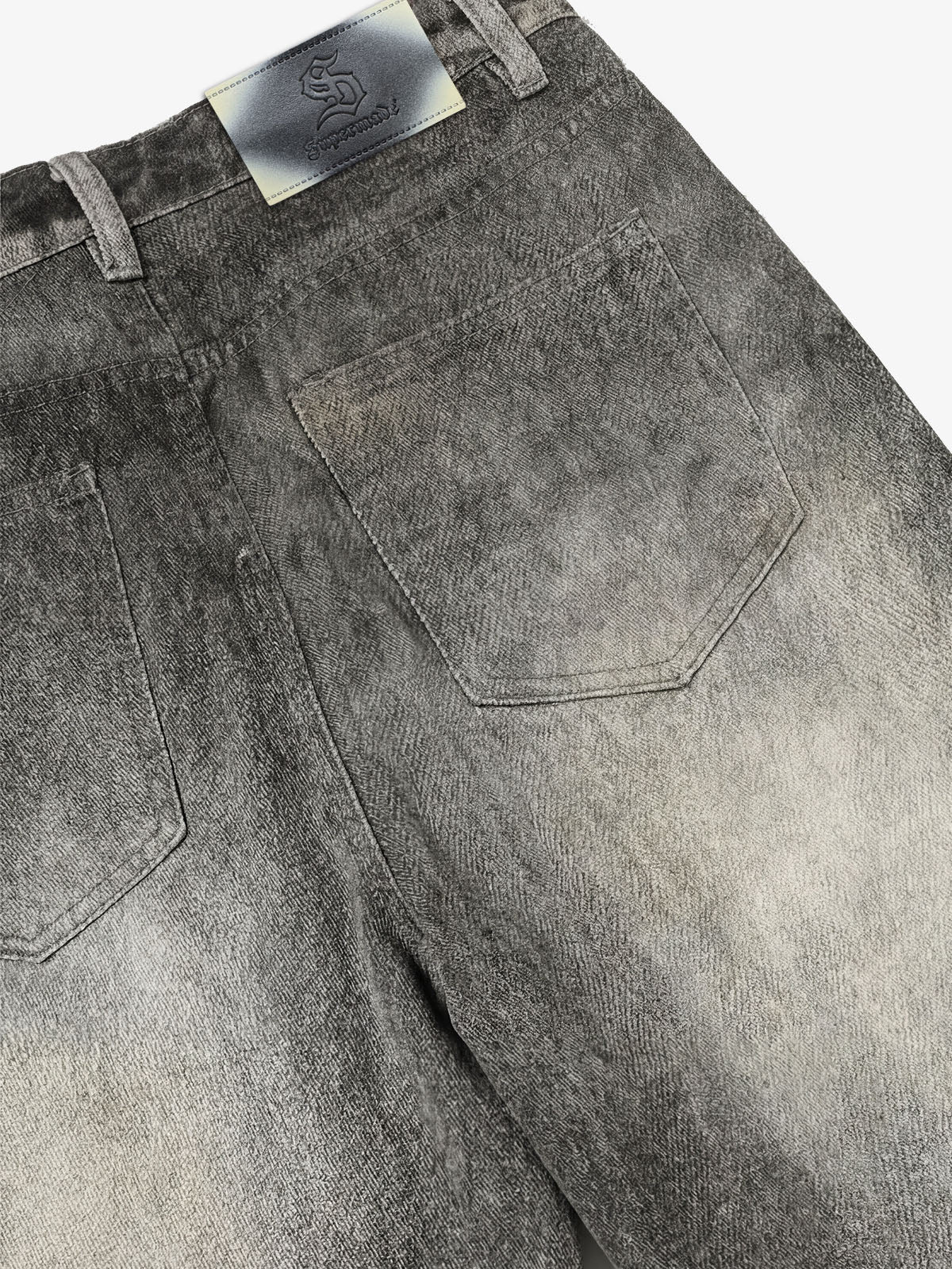 Washed Scorpion Graphic Panel Pants
