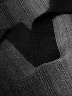 Gradient Textured Knit Polo Shirt