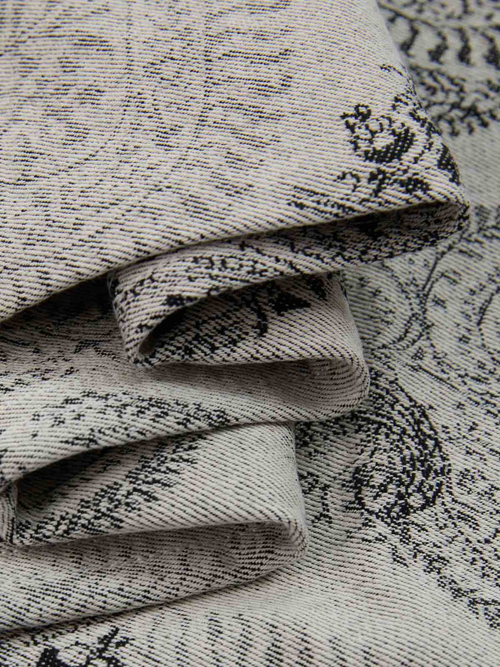 Paisley Jacquard Denim Jeans