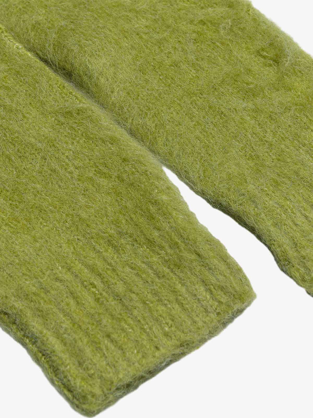 Retro Fuzzy Argyle Jacquard Knit Sweater