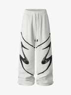 Street Print Casual Sweatpants