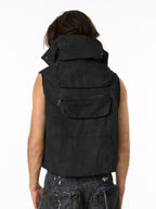 Heavy-Duty Multi-Pocket Multi-Zipper Vest