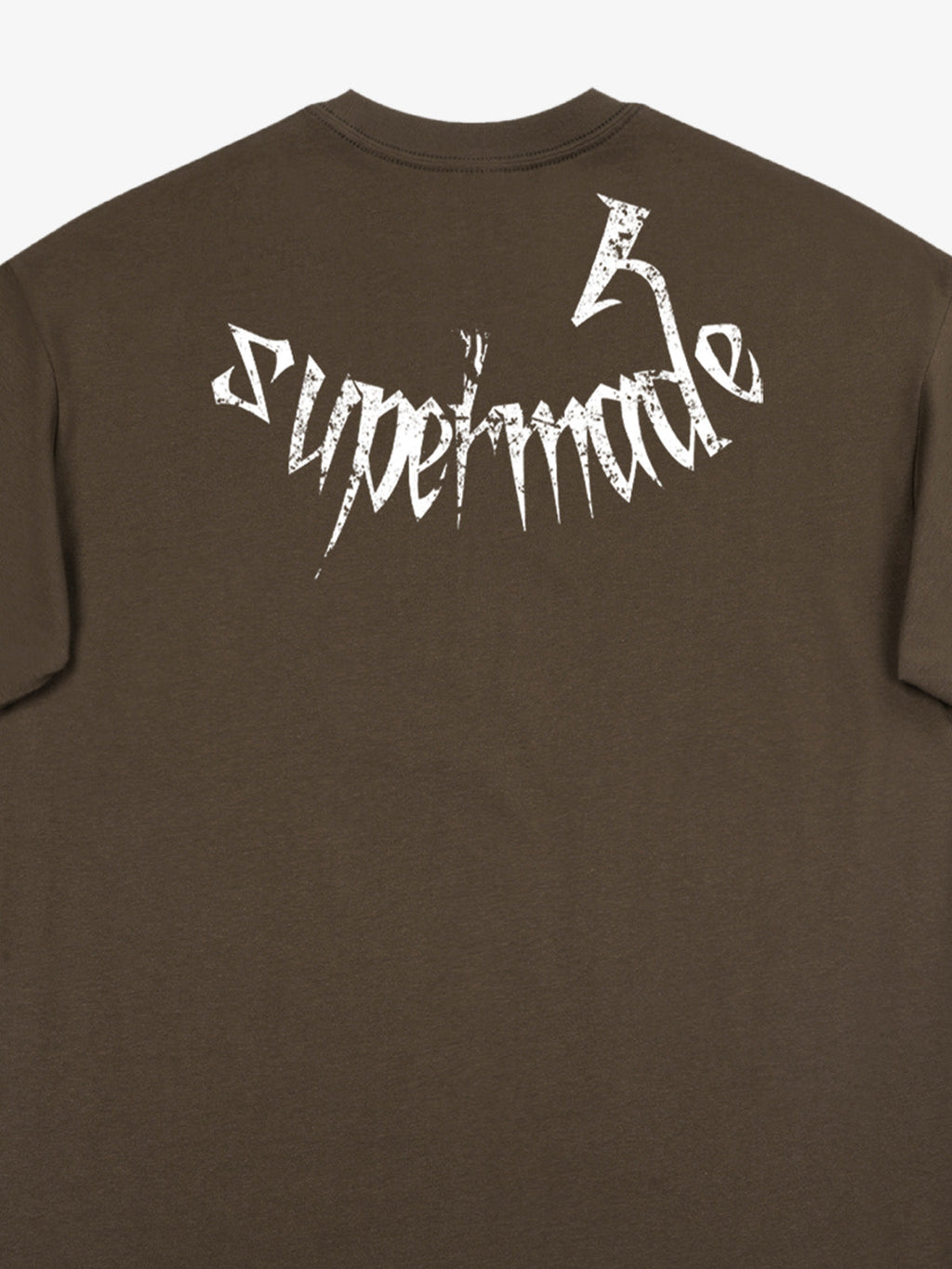 Gothic Skull Distressed Letter T-Shirt