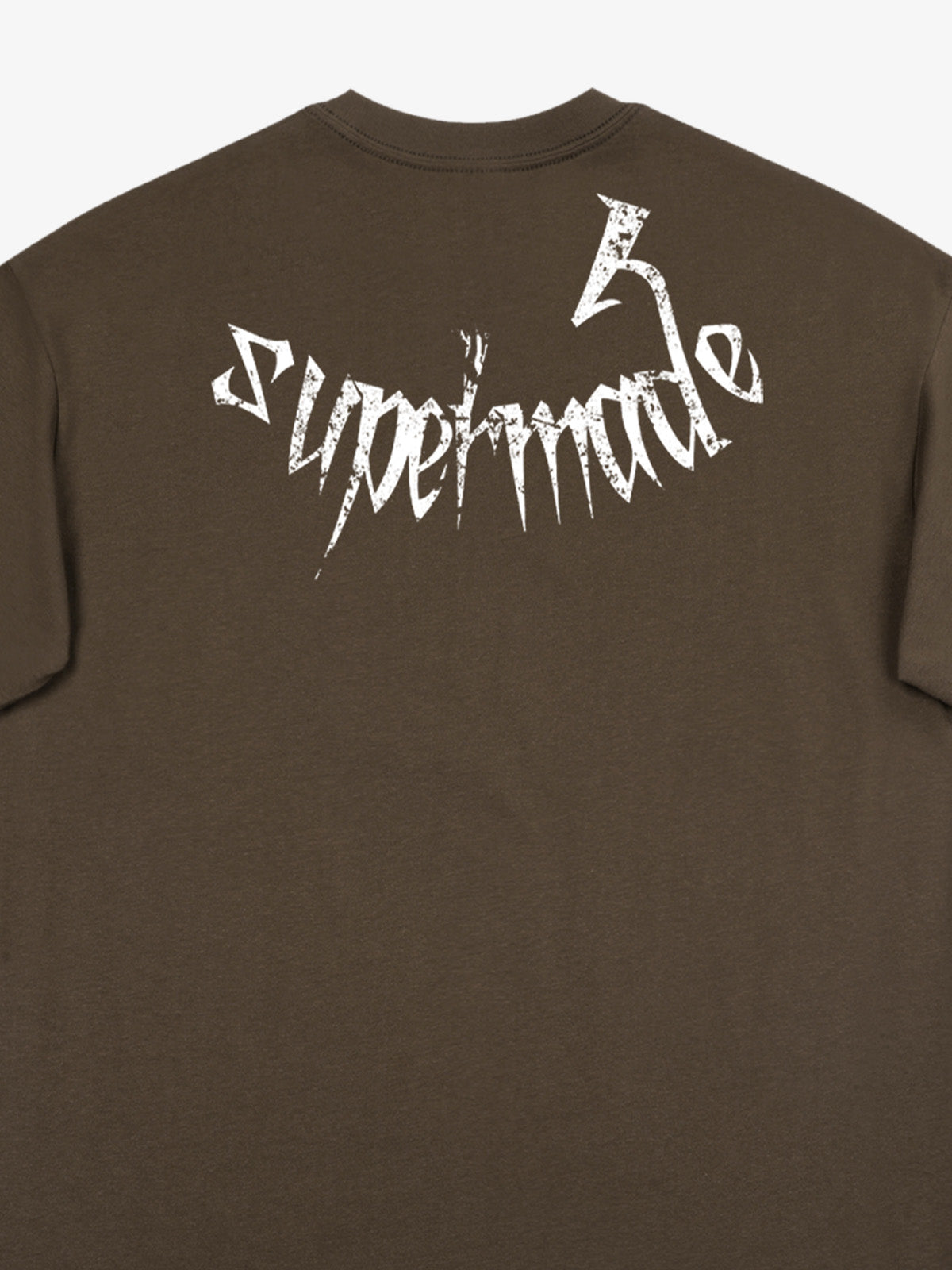 Gothic Skull Distressed Letter T-Shirt