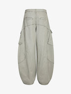 Patchwork Multi-Pocket Workwear Casual Machete Pants