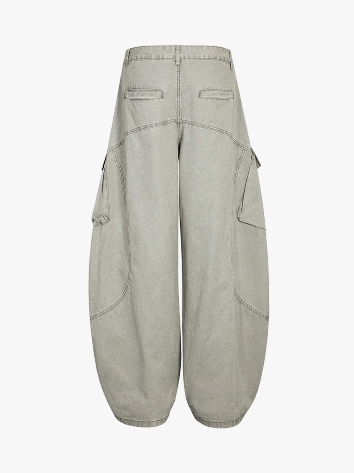 Patchwork Multi-Pocket Workwear Casual Machete Pants
