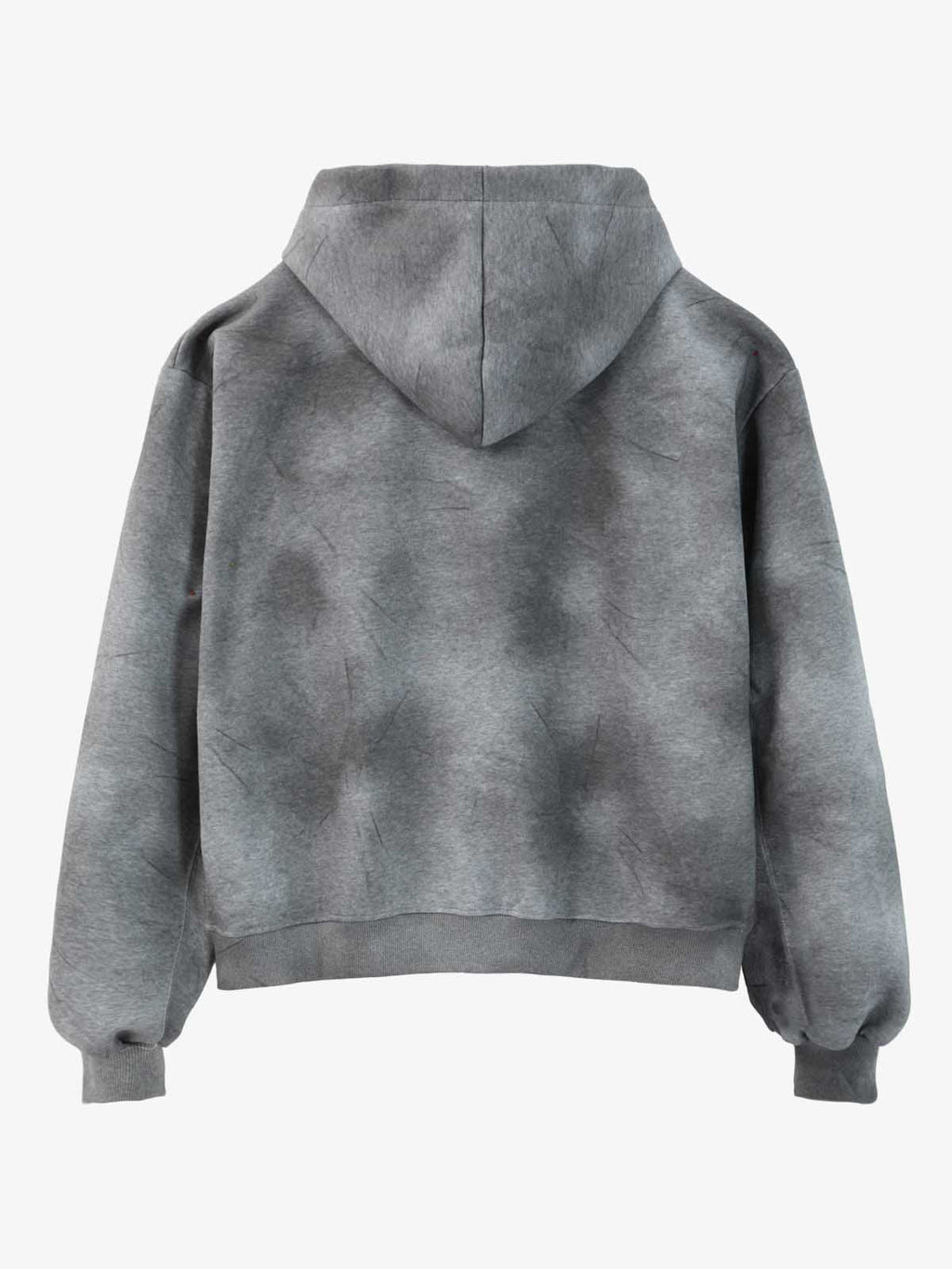 Vintage Washed Tie-Dye Zip Up Hoodie & Barrel Sweatpants Tracksuit