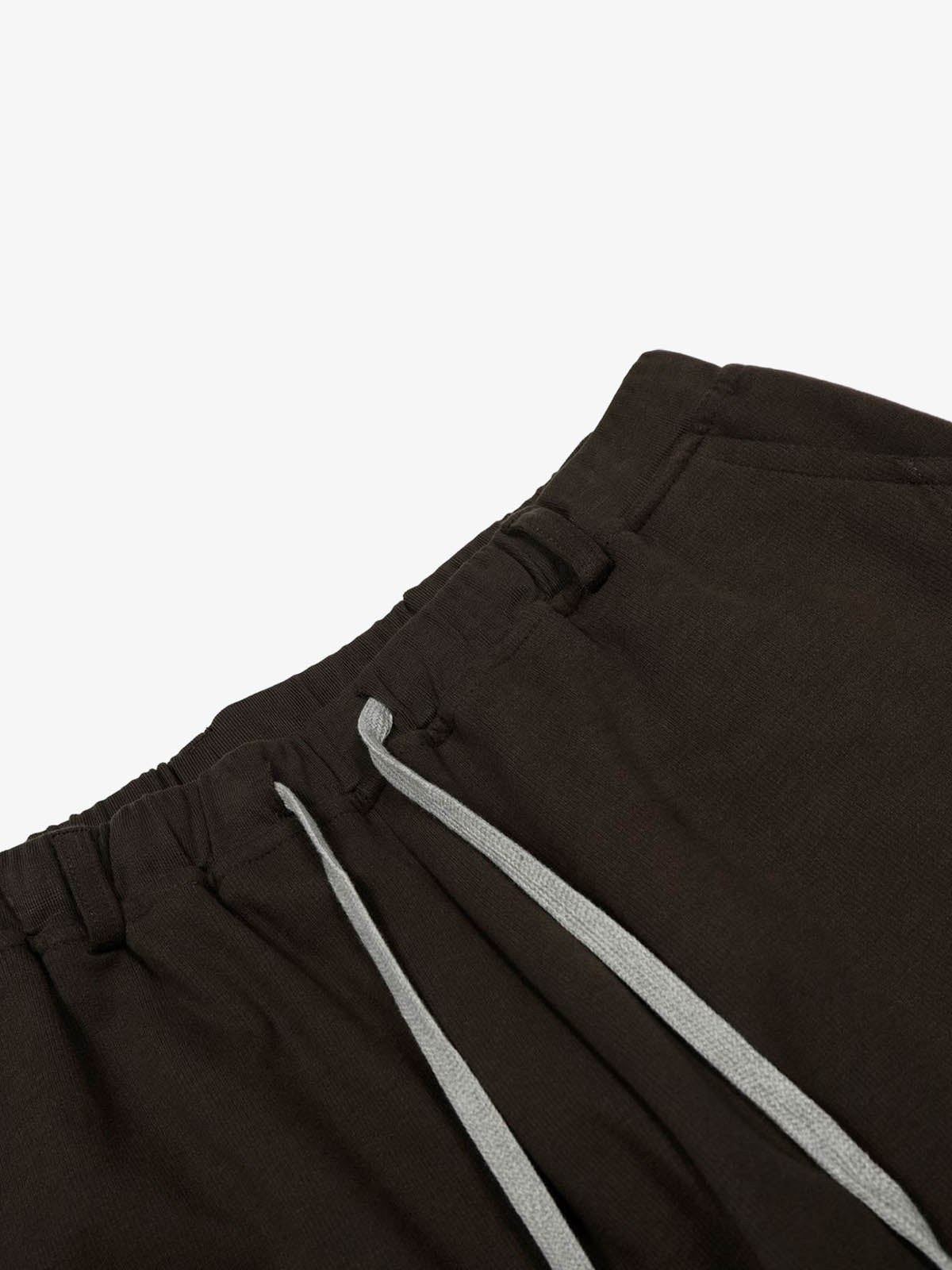 Drawstring Elastic Waist Wide Leg Pants