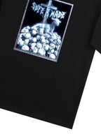 Gothic Cross Skull Graphic T-Shirt