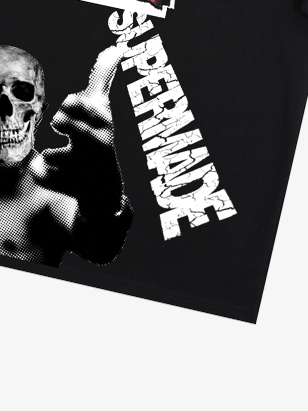 Skull Graphic Gothic Print T-Shirt