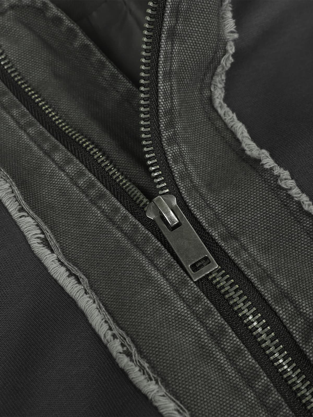 Raw Edge Deconstructed MA-1 Bomber Jacket