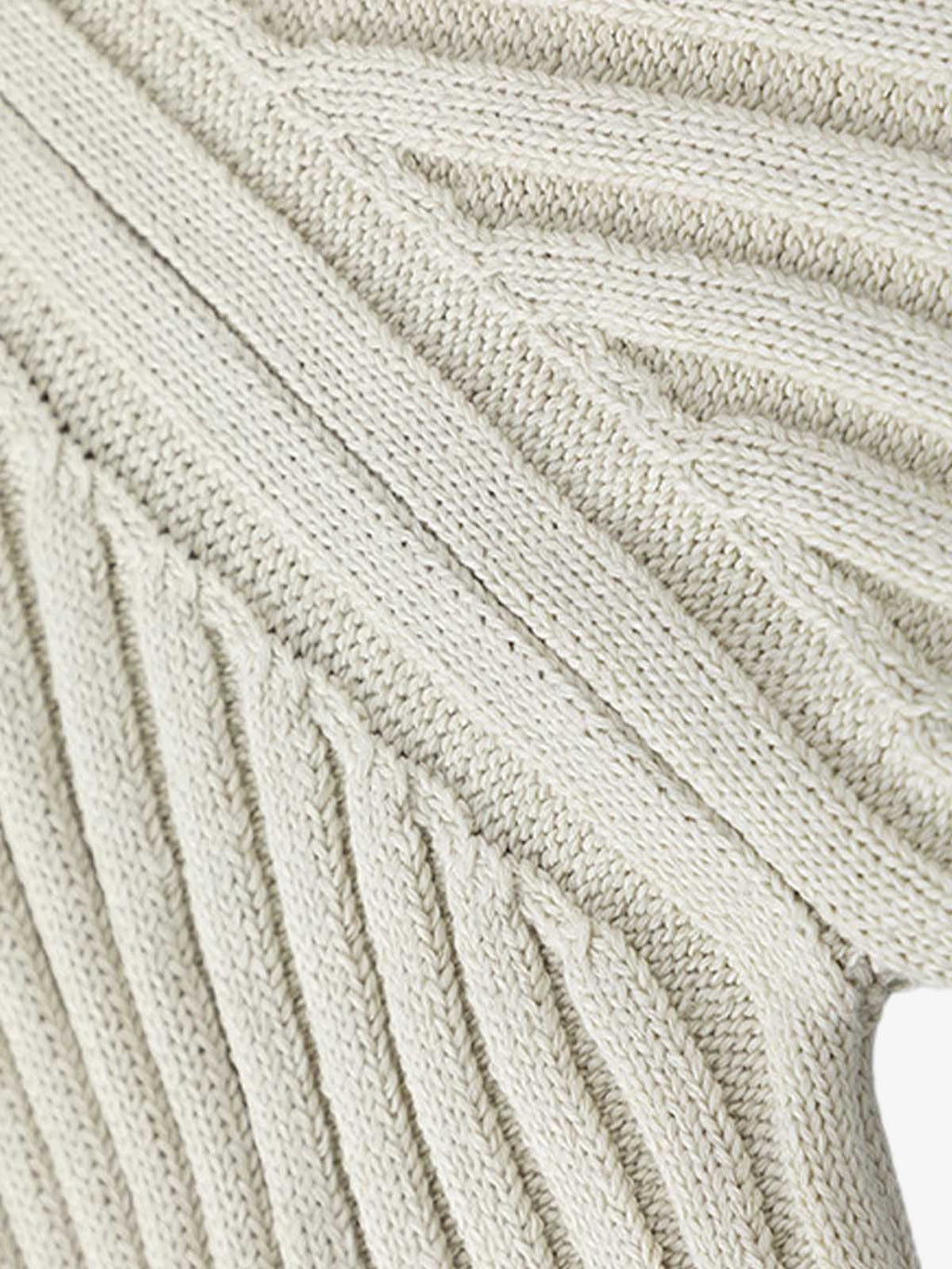 Retro Striped Spray Color Sweater