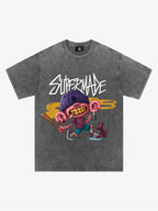 Theprecipice Cartoon Graffiti Trendy Weird Kid T-Shirt
