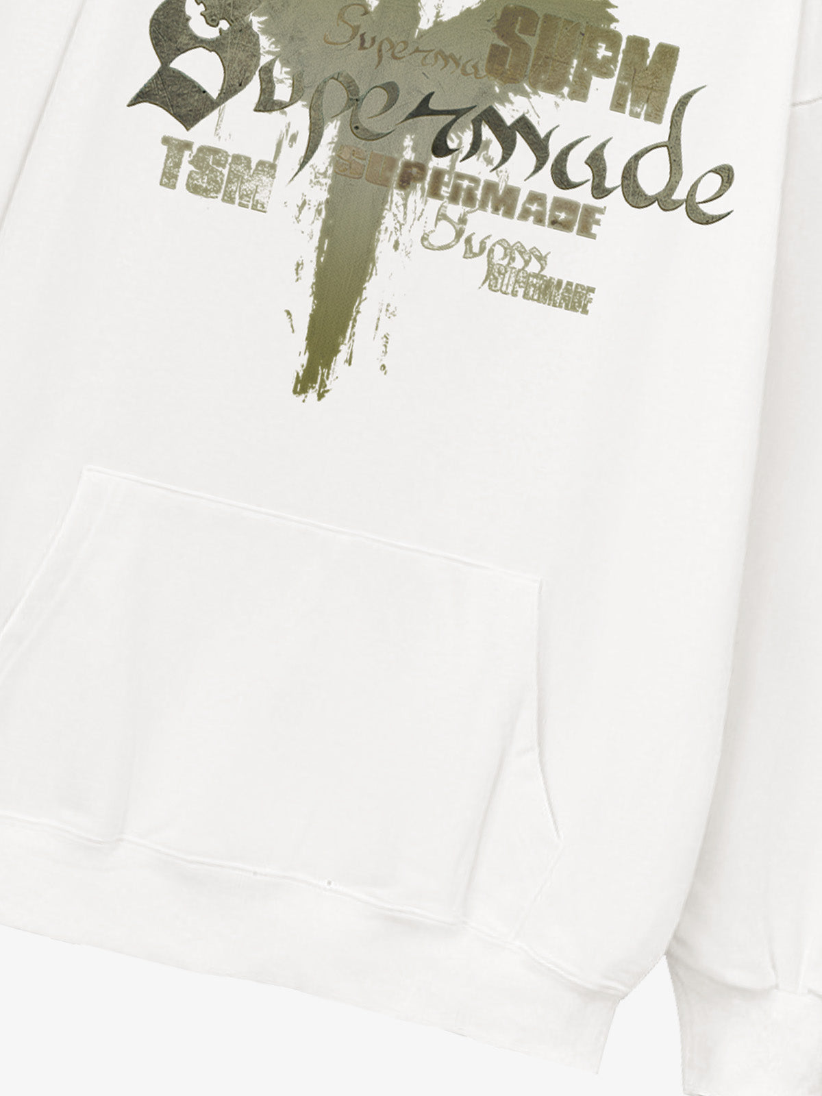 Vintage Washed Angel Halo Distressed Letter Graphic Hoodie