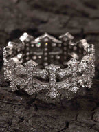 Hollow Cross Ring