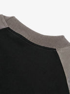 Suede-Touch Embroidered Sport Color-Block T-Shirt