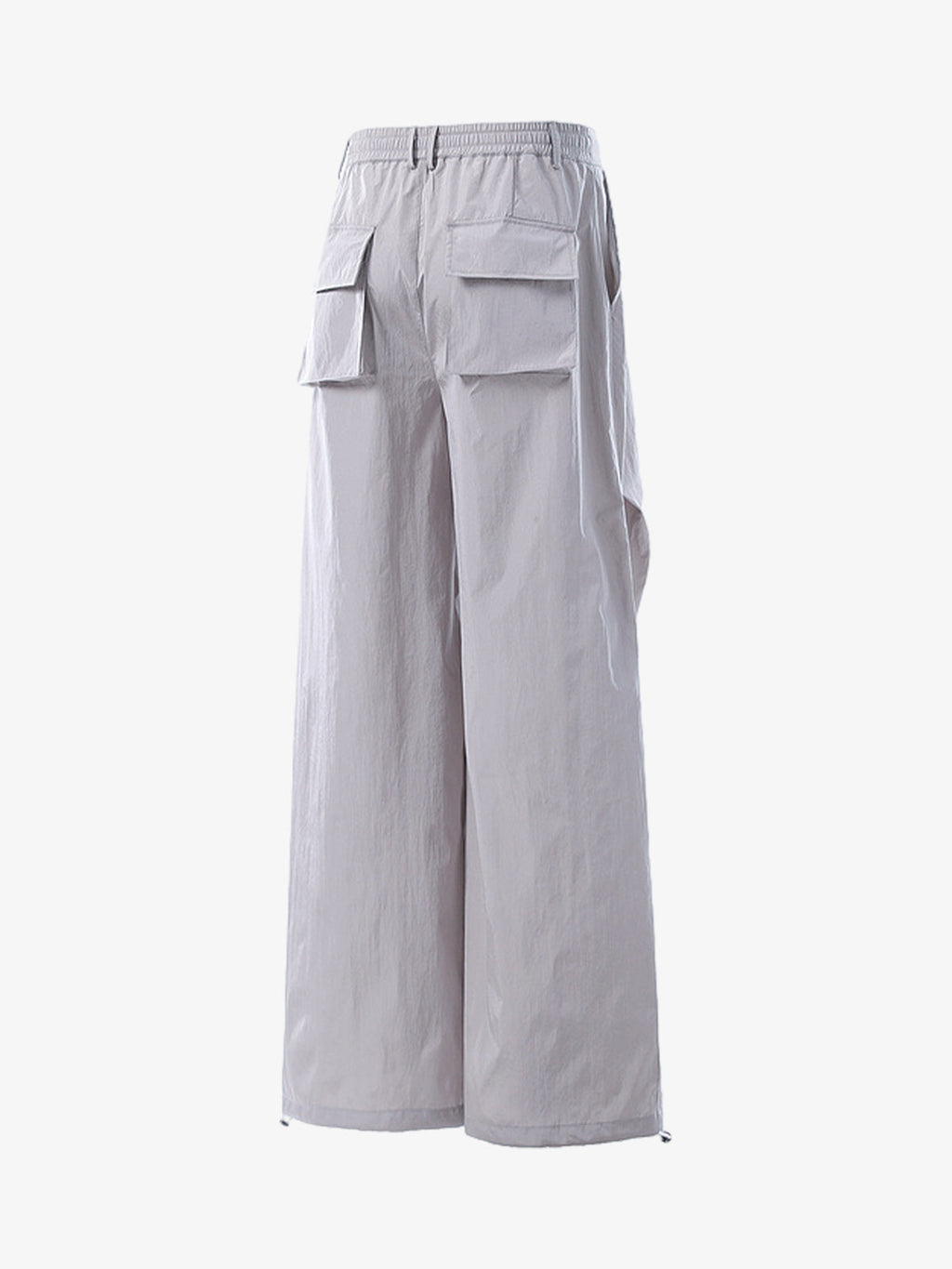 Vintage Drawstring Draped Embroidered Wide Leg Pants