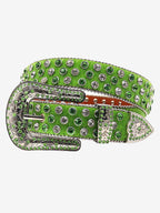 Punk High-End Diamond-Studded Street Hip-Hop Belt
