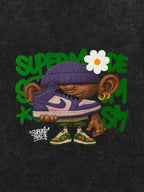 Street Cartoon Sneaker Graffiti Sneaker T-shirt