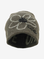 Floral Print Beanie