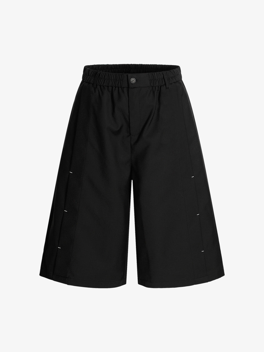Deconstructed Drop-Effect Casual Jort