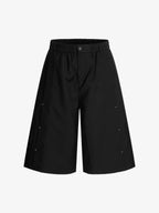 Deconstructed Drop-Effect Casual Jort