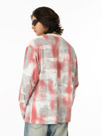 Street Dirty Bye Gradient Design Long-Sleeved T-Shirt