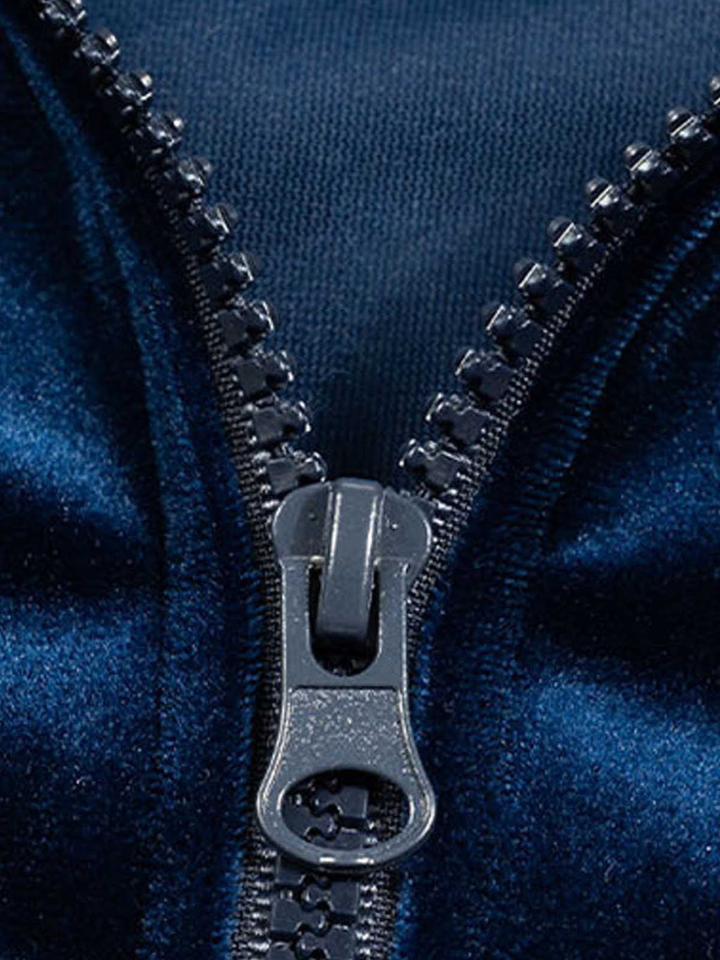 Velour Piping Panel Track Jacket