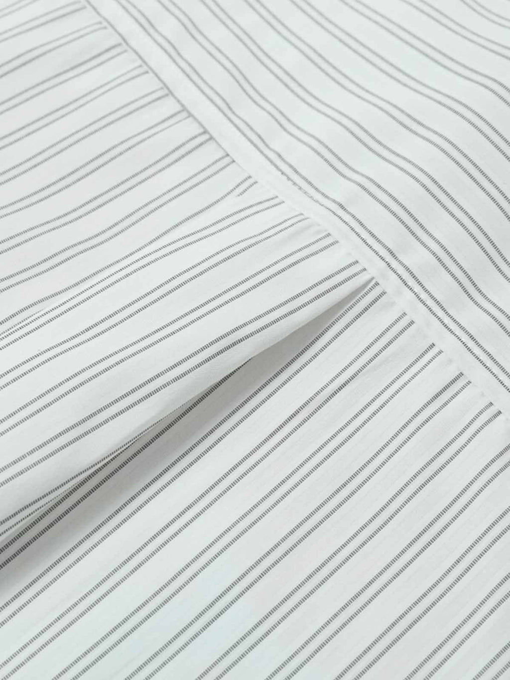 Striped Puppy Graphic Cotton Linen Shirt