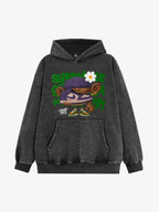 Street Cartoon Trend Sneakers Boy Hoodie