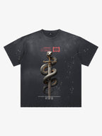Snake and Sword Graphic T-Shirt