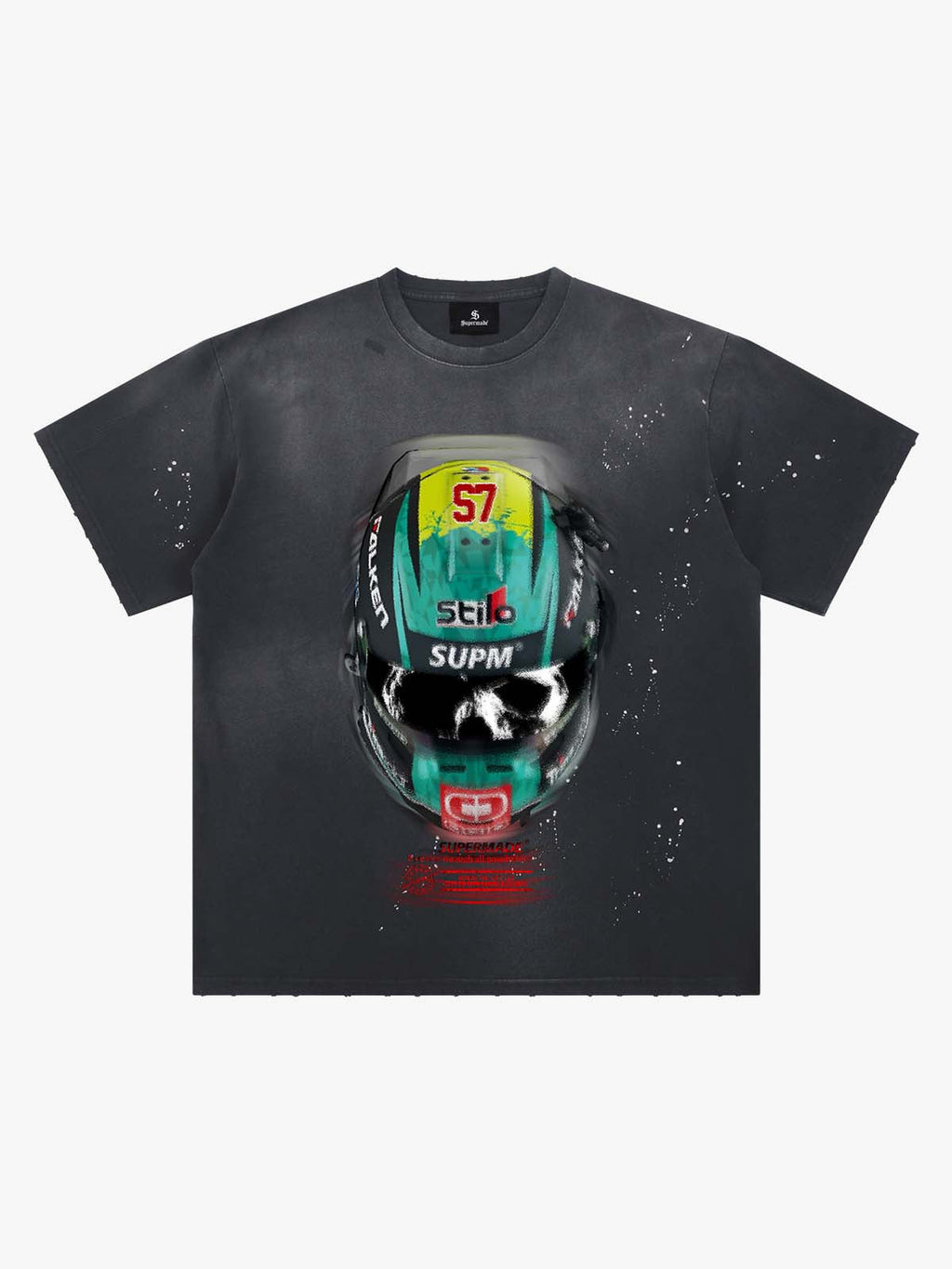 Racing Helmet Graphic T-Shirt