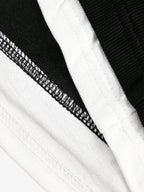 Layered Crewneck Star Print Long-Sleeve T-Shirt