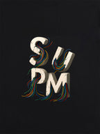 SPMD Letter Cable Graphic T-Shirt