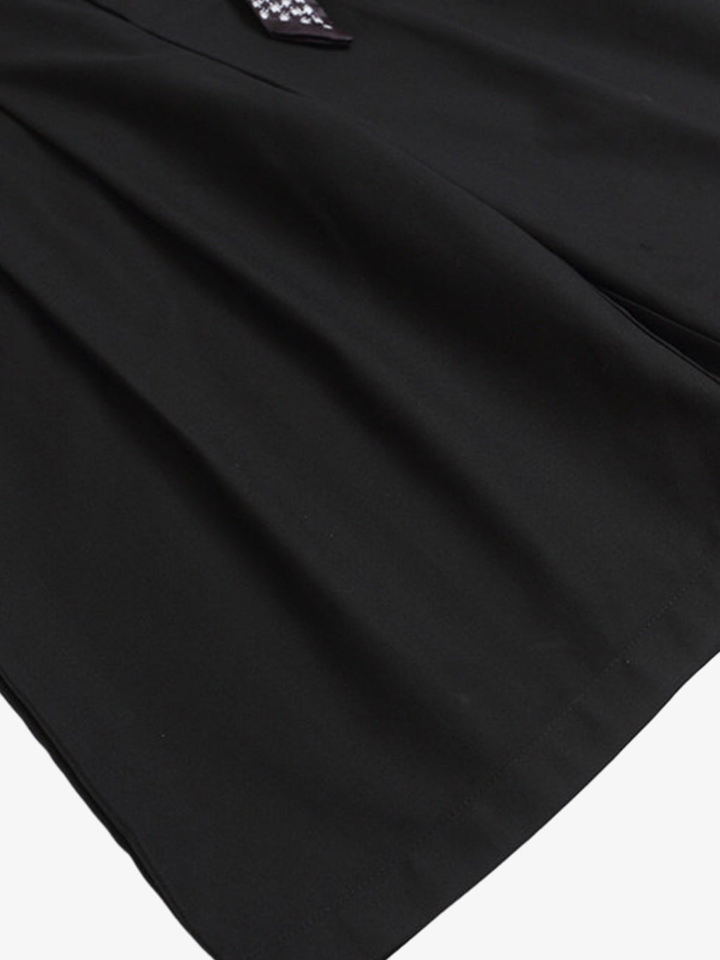 Pleated Design Pendant Decoration Baggy Shorts - 2482