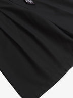 Pleated Design Pendant Decoration Baggy Shorts - 2482