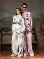 precipice Vintage Distressed NO.3 Stand Collar Tracksuit - 2591