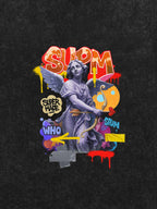 Retro Angel Statue Graffiti T-Shirt