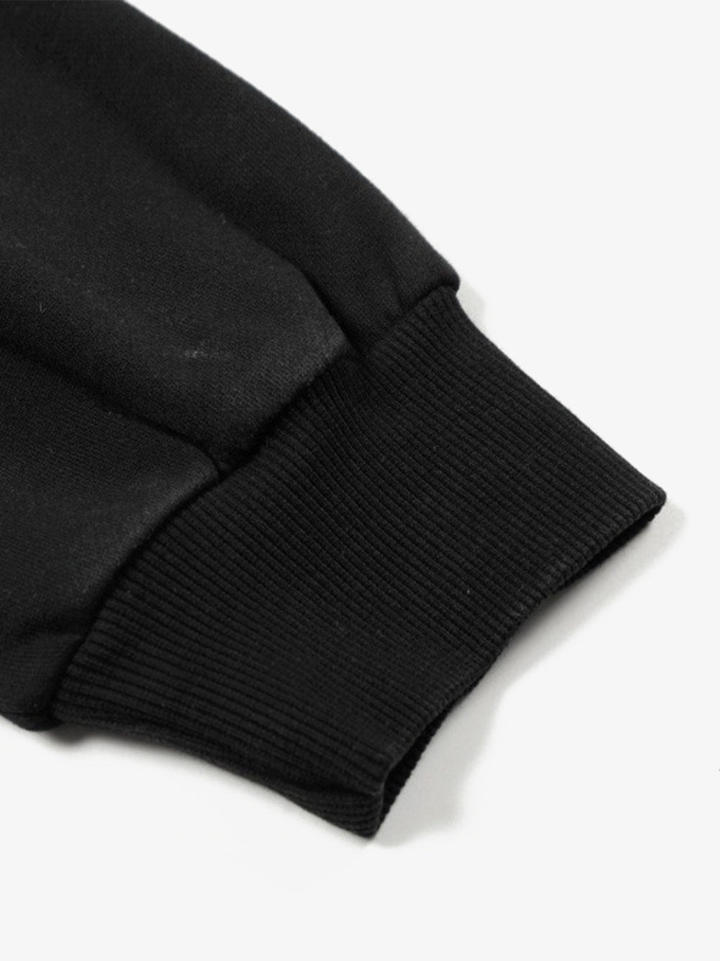 Distressed "23" Patch Zip Up Hoodie