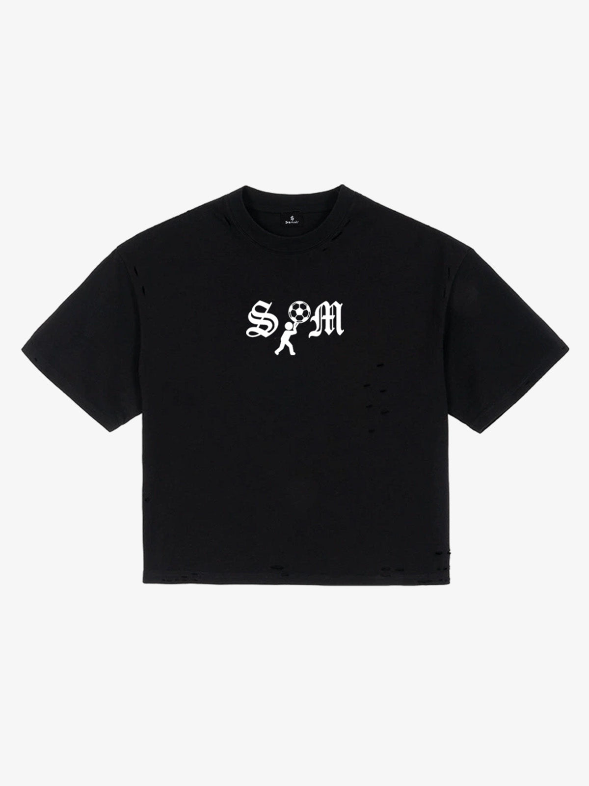 SM Soccer Graphic Distressed T-Shirt