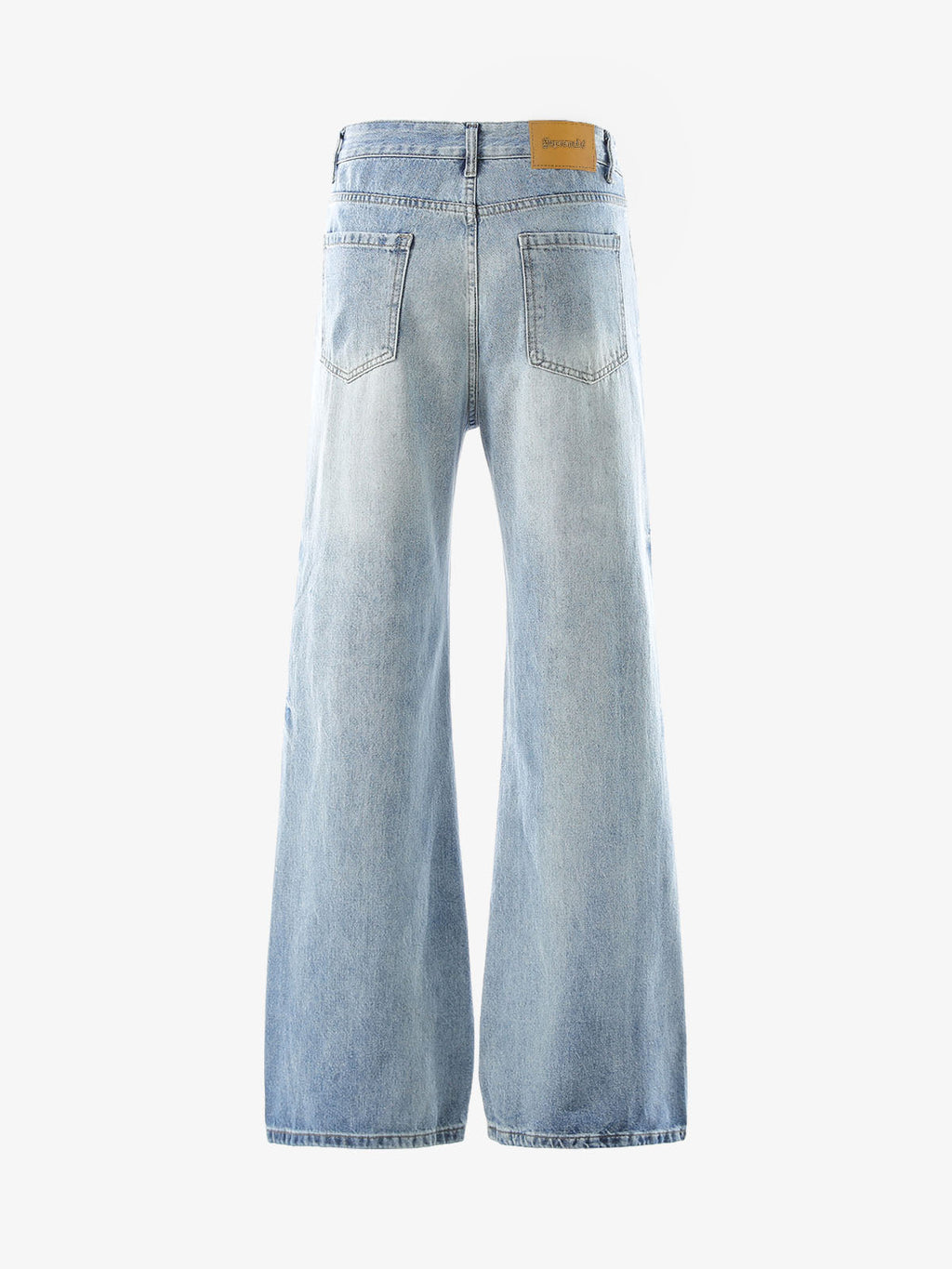 Denim Ripped Washed Distressed Jeans - 2503