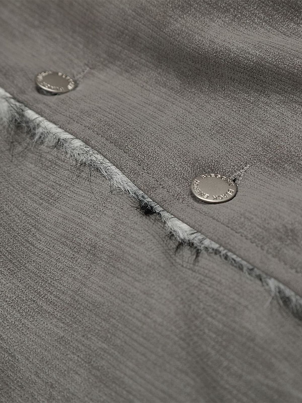 Vintage Dual-layer Collar Fleece-lined Zipper Jacket