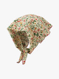 Floral Satin Feel Bandana