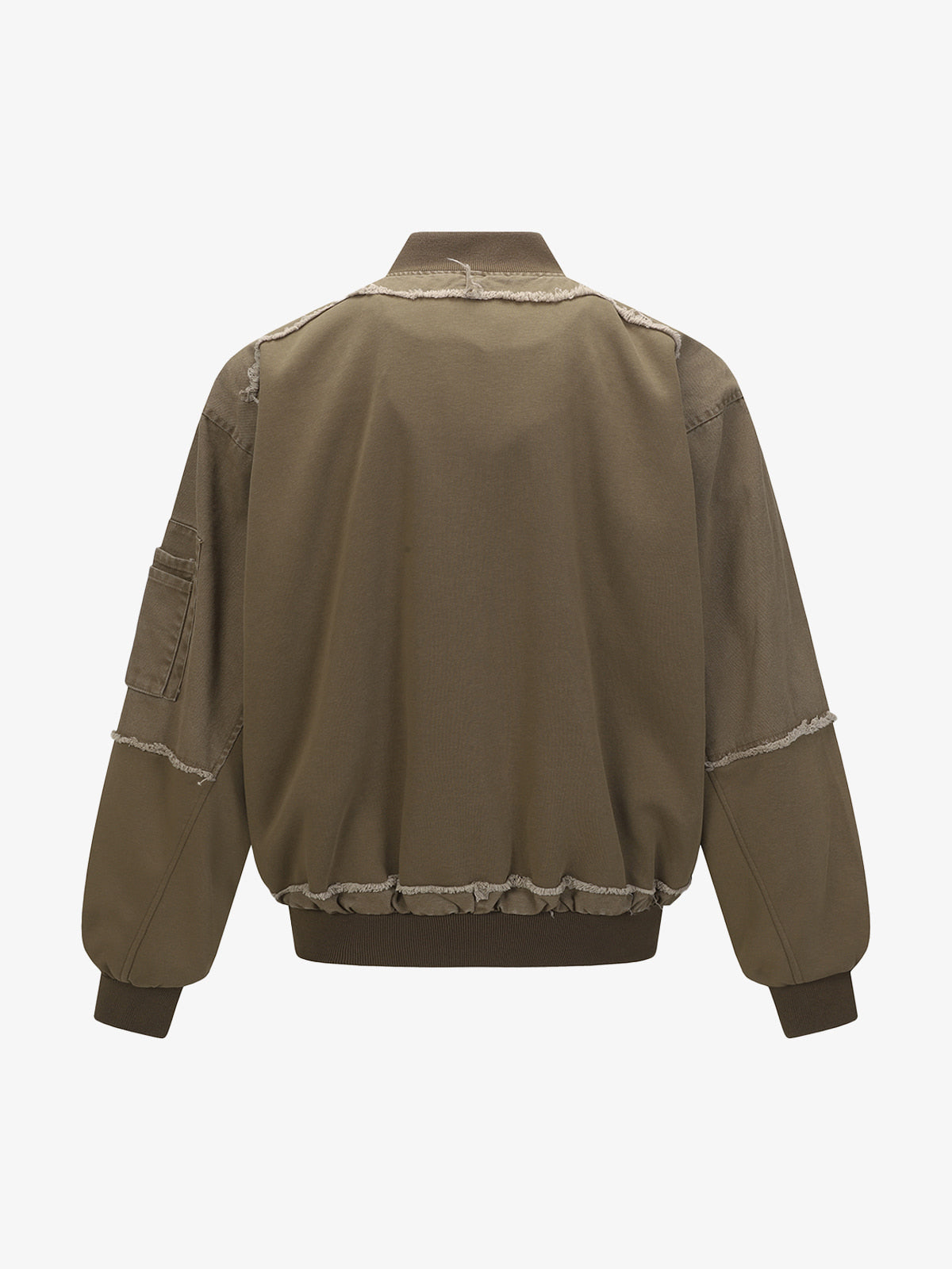 Raw Edge Deconstructed MA-1 Bomber Jacket